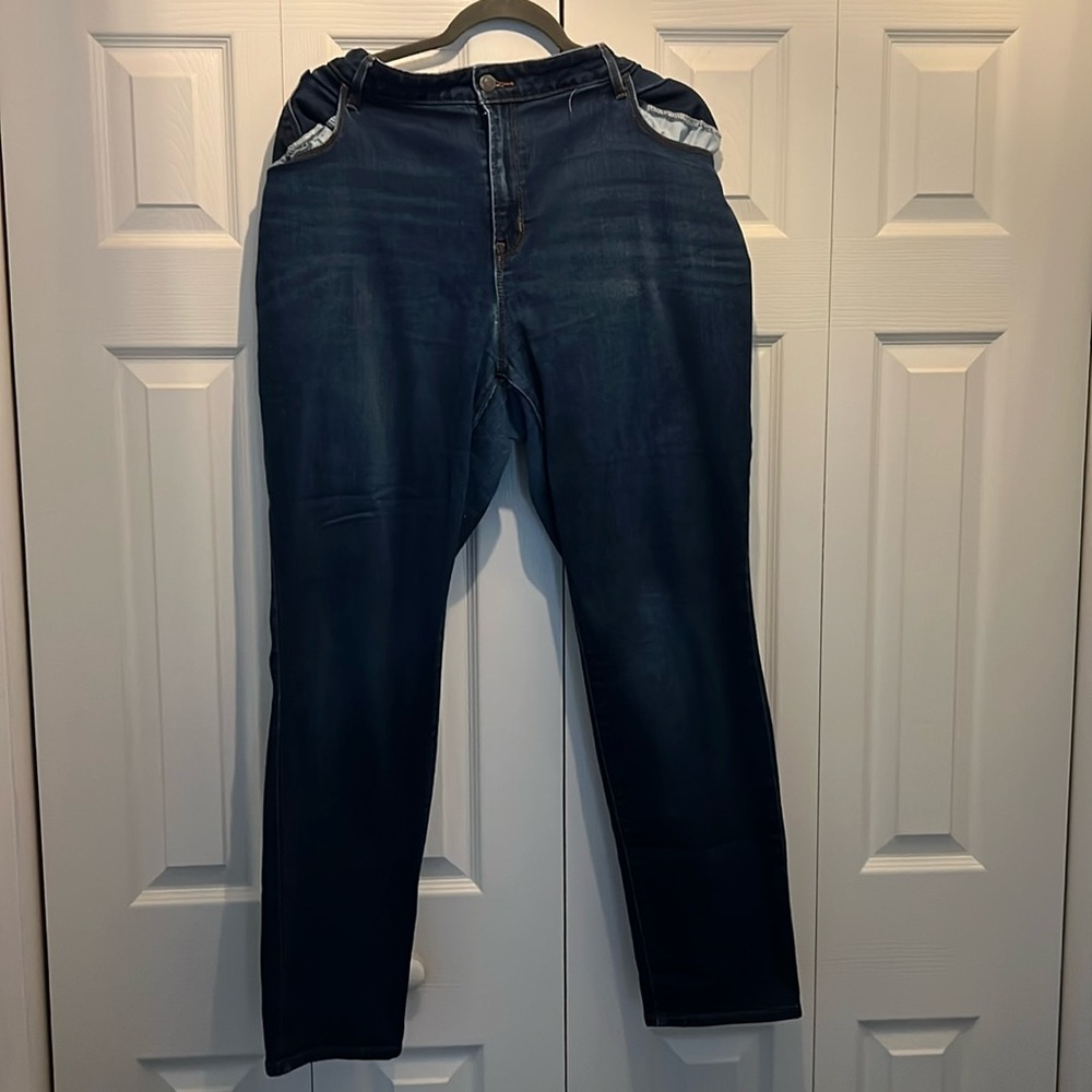 Old Navy Pop Icon Skinny Mid-Rise used jeans